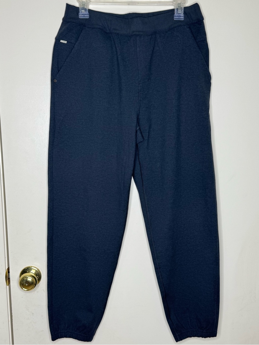 Vuori Men's Navy Elastic Waist Jogger Pants